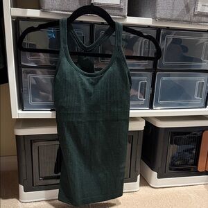 Lululemon Athletica Forest Green Tank Top